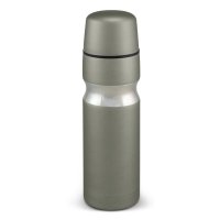 Contour Stainless Steel Vacuum Flask Grey