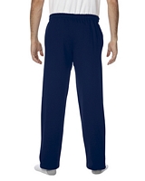 Gildan Open Bottom Sweatpant Navy M