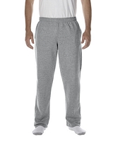 Gildan Open Bottom Sweatpant Sports Grey S