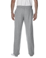 Gildan Open Bottom Sweatpant Sports Grey S