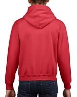 Gildan Heavy Blend Youth Hooded Sweatshirt Red XS