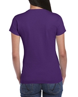 Gildan Softstyle Ladies' T-Shirt Purple S