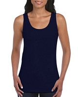 Gildan Softstyle Ladies' Tank Top Navy 2XL