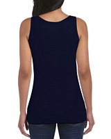 Gildan Softstyle Ladies' Tank Top Navy 2XL