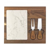 Custom Cheeseboard & Knife Marble Sets