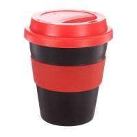 Reusable Eco Cup Karma Coffee Kup Red (G1199) 320ml / 11oz