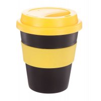 Reusable Eco Cup Karma Coffee Kup Yellow (G1199) 320ml / 11oz