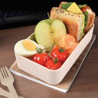 Stackable Eco Friendly Lunch Box-Reusable Food Container-fresh salad sandwiches