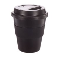 Reusable Eco Cup Karma Coffee Kup Black (G1199) 320ml / 11oz