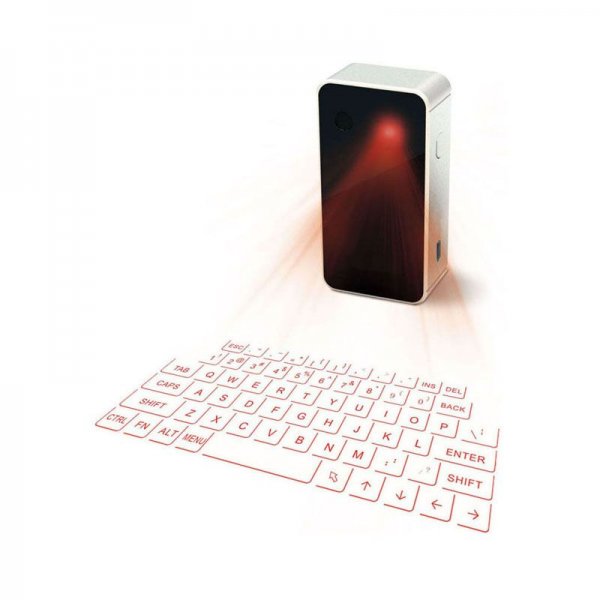 Virtual Laser Keyboard Custom Branded Black Silver White Business