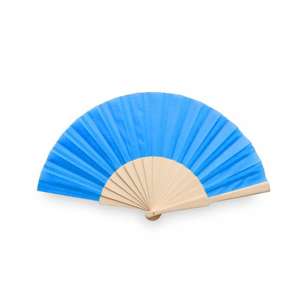 Wood Hand Fan Custom Branded | Black Blue Green Orange Purple Red White ...