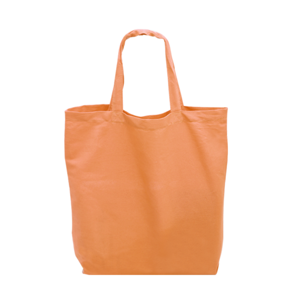 Custom Logo Branded Color Calico Tote Bag | Black Navy Orange Red Bank ...