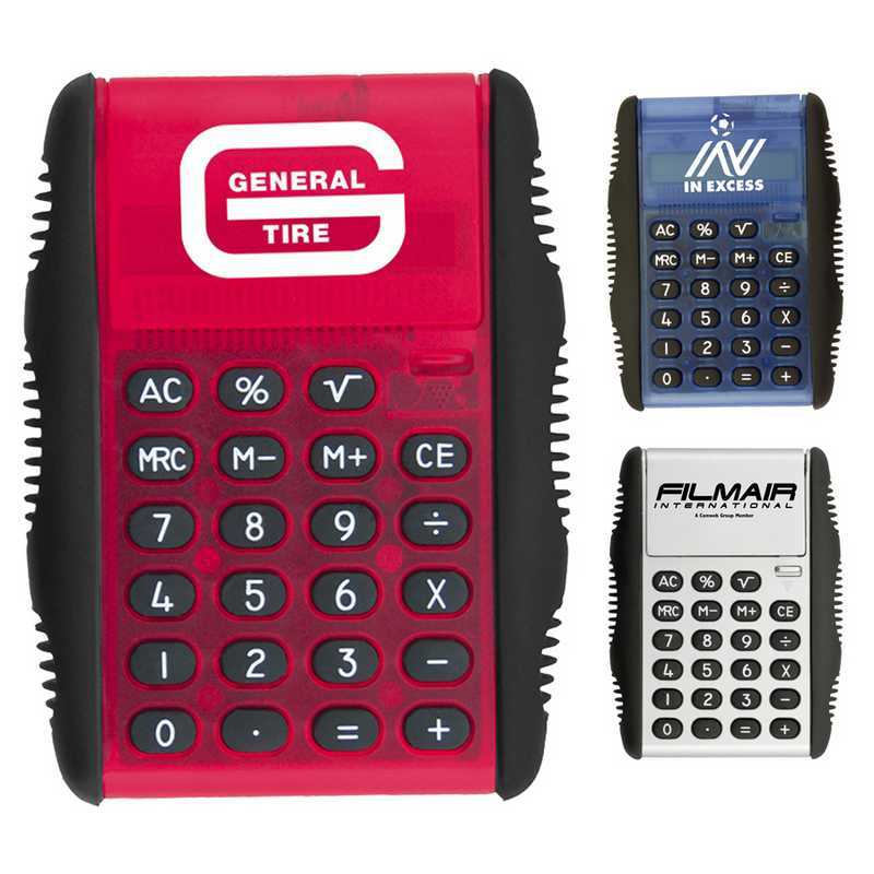 Custom Printed and Logo Branded Flip Cover Calculator Stationery