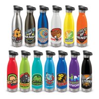 Mirage Vacuum Drink Bottles with Push Button Lid