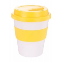 Reusable Eco Cup Karma Coffee Kup Yellow (G1199) 320ml / 11oz