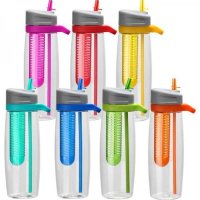 Tritan Infusion Drink Bottles with Matching Straws