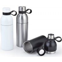 Stainless Thermo Insulated Drink Bottles with Mug Lid 550ml